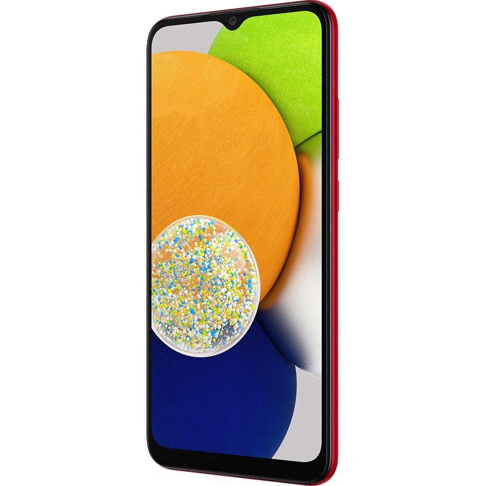Smartphone Galaxy A03 64GB 4G Wi-Fi Tela 6.5'' Dual Chip 4GB RAM Câmera Dupla + Selfie 5MP - Vermelho - Imagem 5